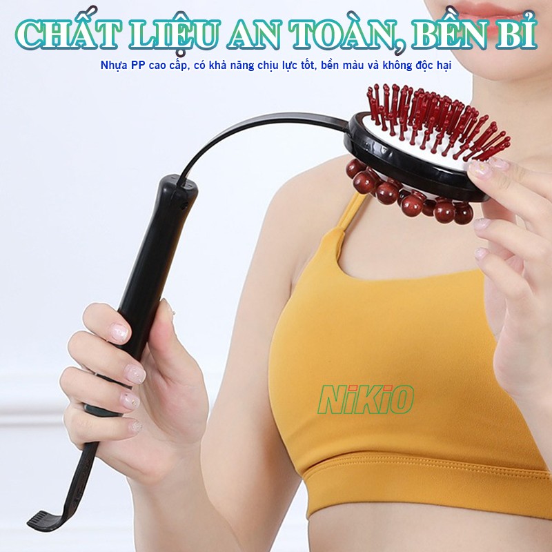 Búa massage toàn thân 2 mặt chất liệu an toàn Nikio NK-08C