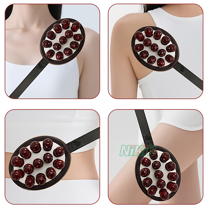 Búa massage toàn thân 2 mặt sử dụng nhiều vị trí Nikio NK-08C