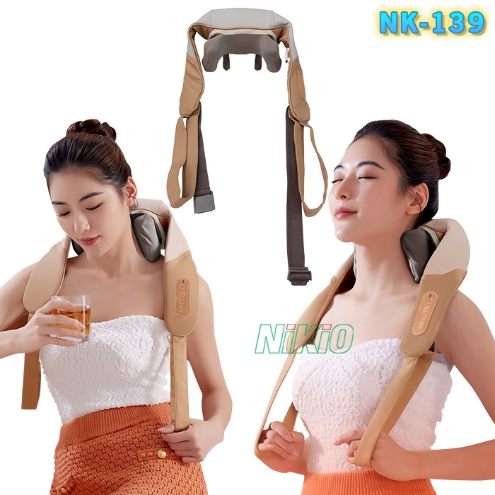Máy massage cổ vai gáy với nhiều đặc điểm nổi bật Nikio NK-139