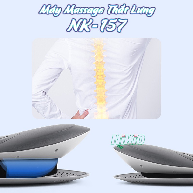 Máy massage thắt lưng cao cấp Nikio NK-157