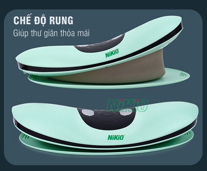 Máy massage nén ép kéo giãn cột sống lưng Nikio NK-158