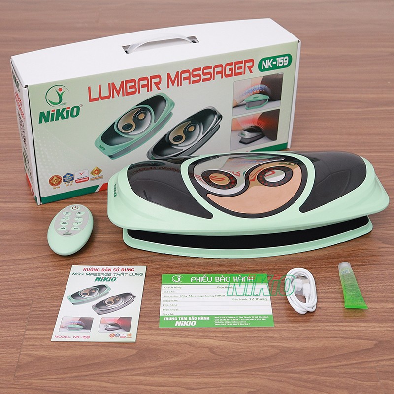 Máy massage kéo giãn cột sống lưng Nikio NK-159