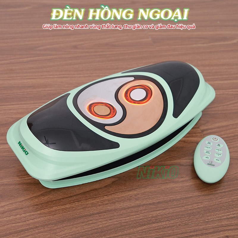 Máy massage thắt lưng nhiệt hồng ngoại Nikio NK-159