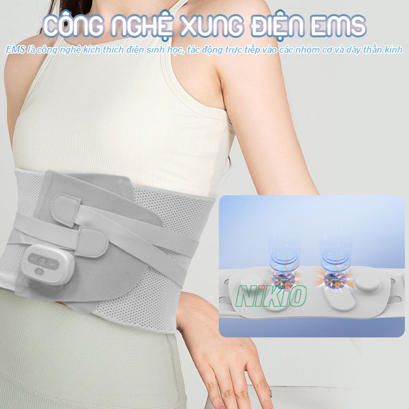Máy massage bụng Nikio NK-253