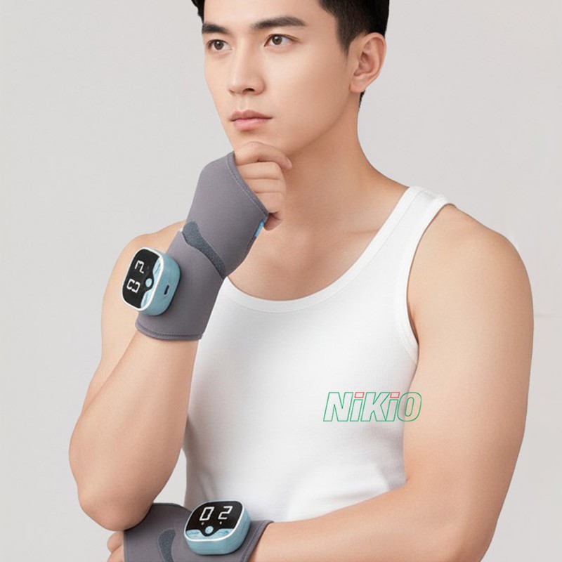 Băng quấn cố định kết hợp massage cổ tay Nikio XY-02
