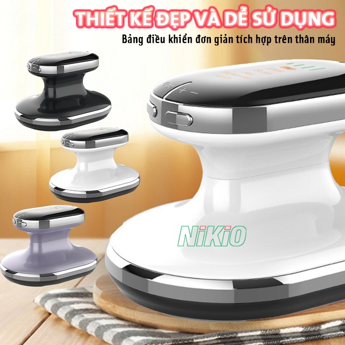 Máy massage giảm mỡ bụng và làm săn chắc toàn thân thiết kế đẹp và dễ sử dụng Nikio NK-160