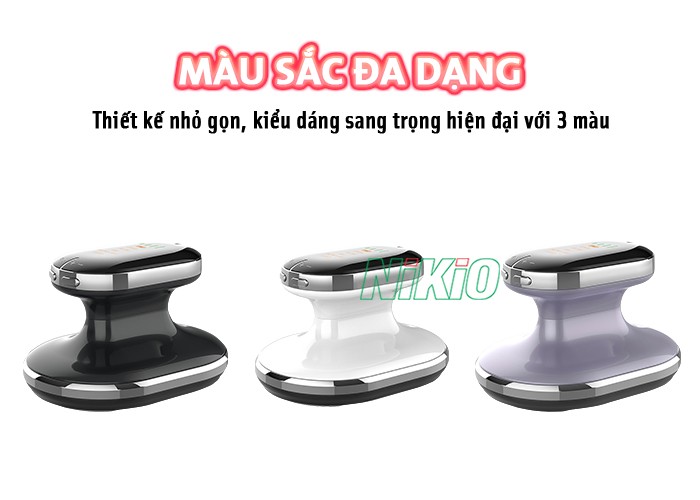 Máy massage giảm mỡ bụng và làm săn chắc toàn thân với 3 màu lựa chọn Nikio NK-160