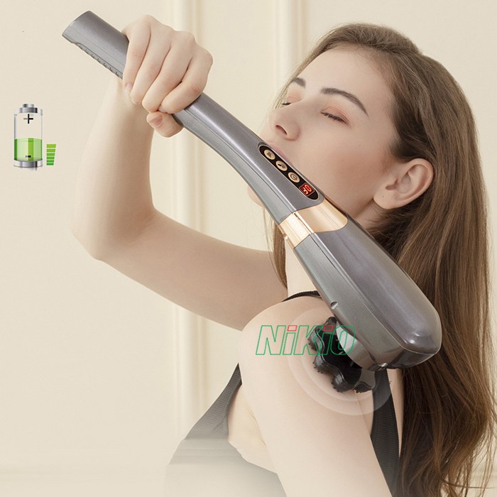 Máy mát xa cầm tay 7 đầu Nikio NK-177
