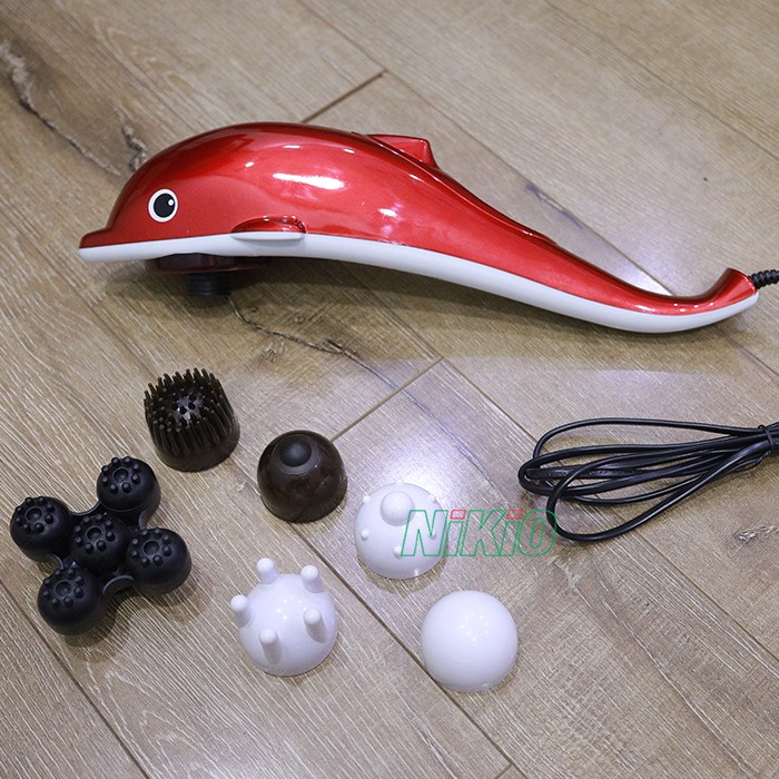 Máy massage cầm tay cá heo Nikio NK-608B