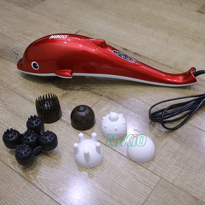 Máy massage cầm tay cá heo Nikio NK-608B