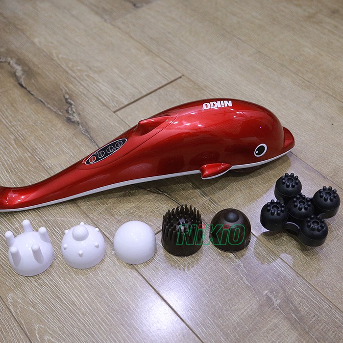 Máy massage cầm tay cá heo Nikio NK-608B