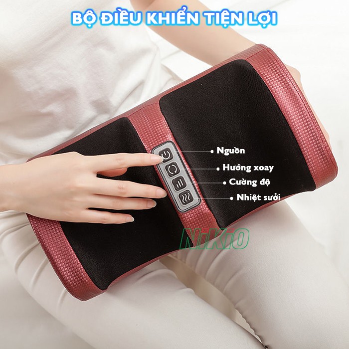 Máy massage lòng bàn chân bộ điều khiển đơn giản Nikio NK-182