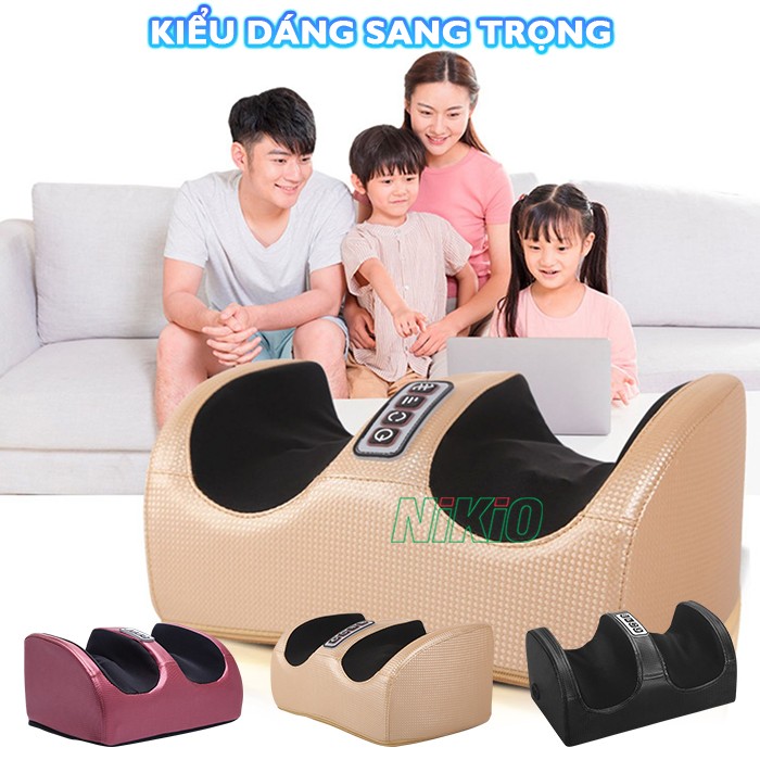 Máy massage lòng bàn chân kiểu dáng sang trọng Nikio NK-182