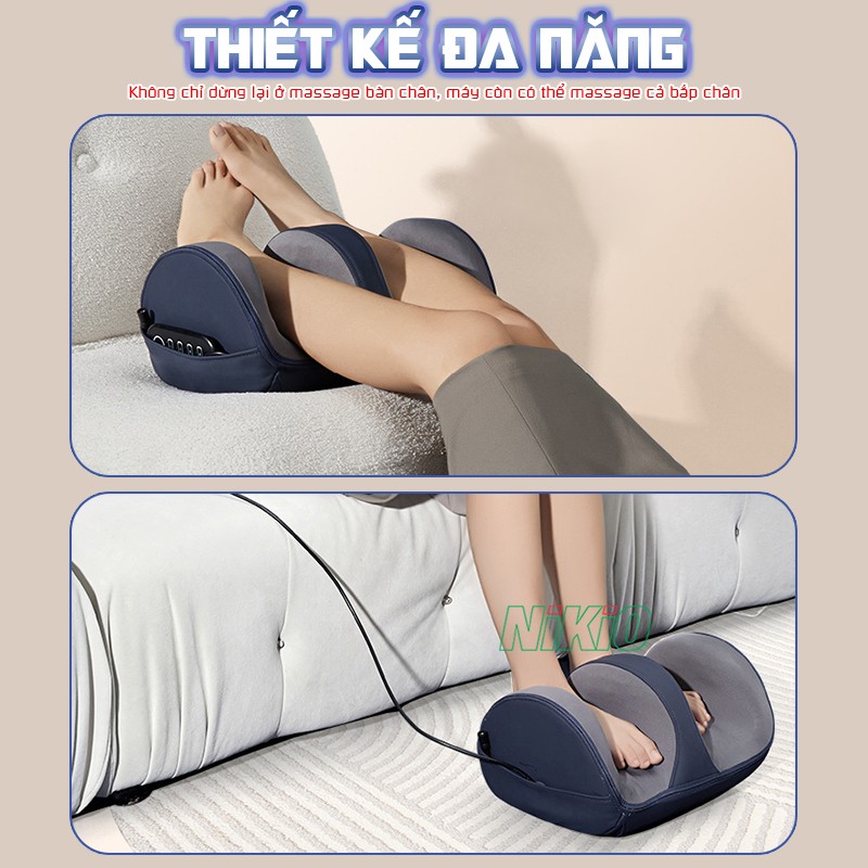 Máy massage chân thiết kế đa năng Nikio NK-183