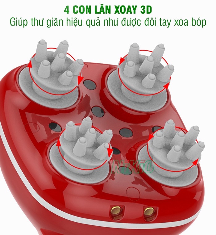 Máy massage đầu giảm căng thẳng Nikio NK-111