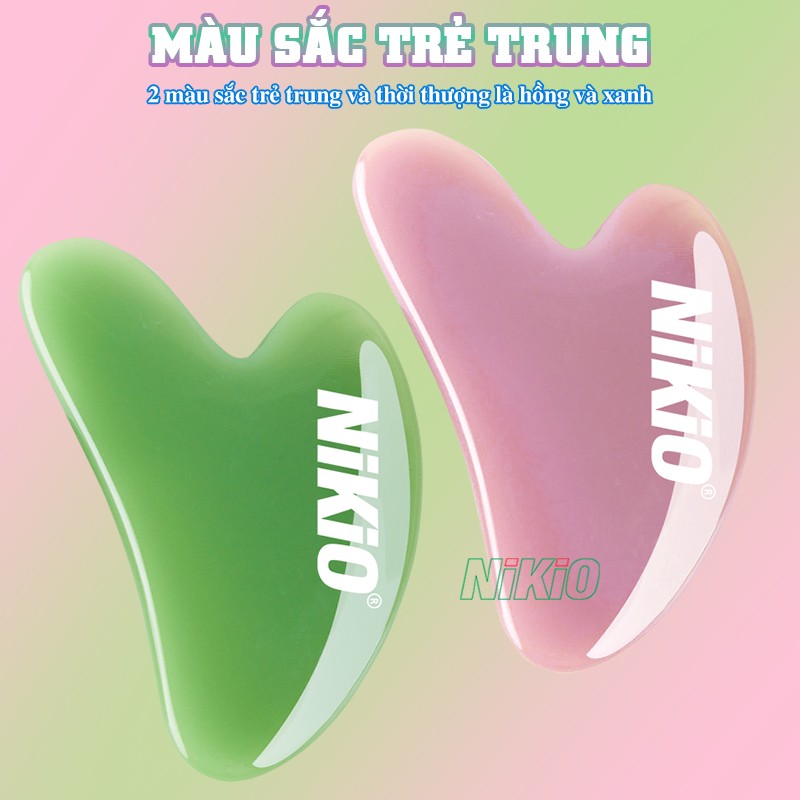 Dụng cụ massage, cạo gió, giải cơ màu sắc trẻ trung Nikio NK-03C