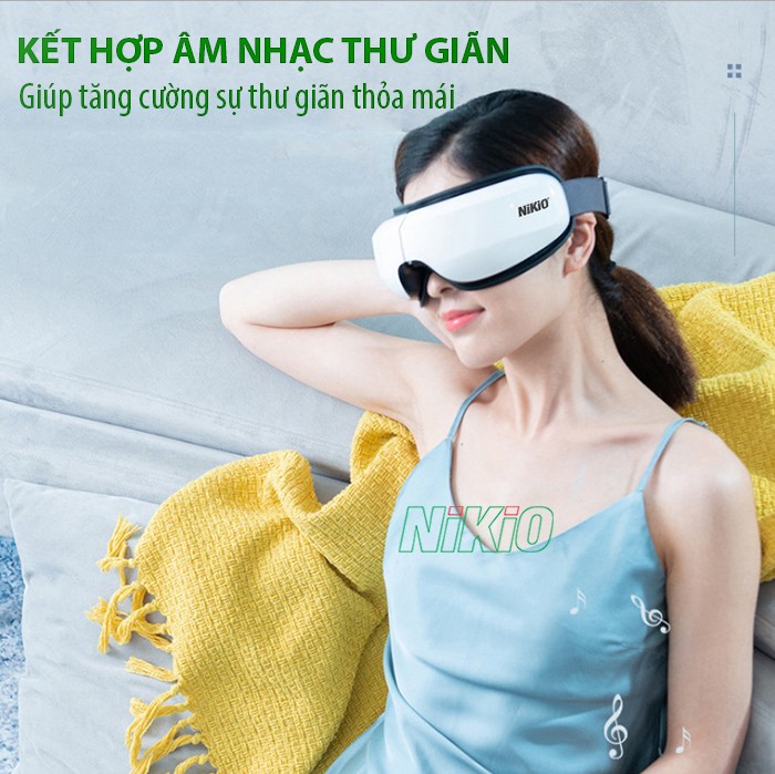 Máy massage mắt chính hãng Nikio