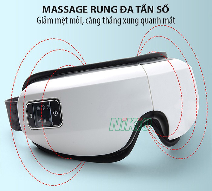 Máy massage mắt chính hãng Nikio