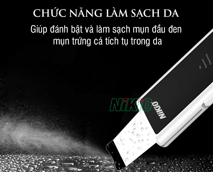 Máy tẩy tế bào chết kết hợp massage Nikio NK-122