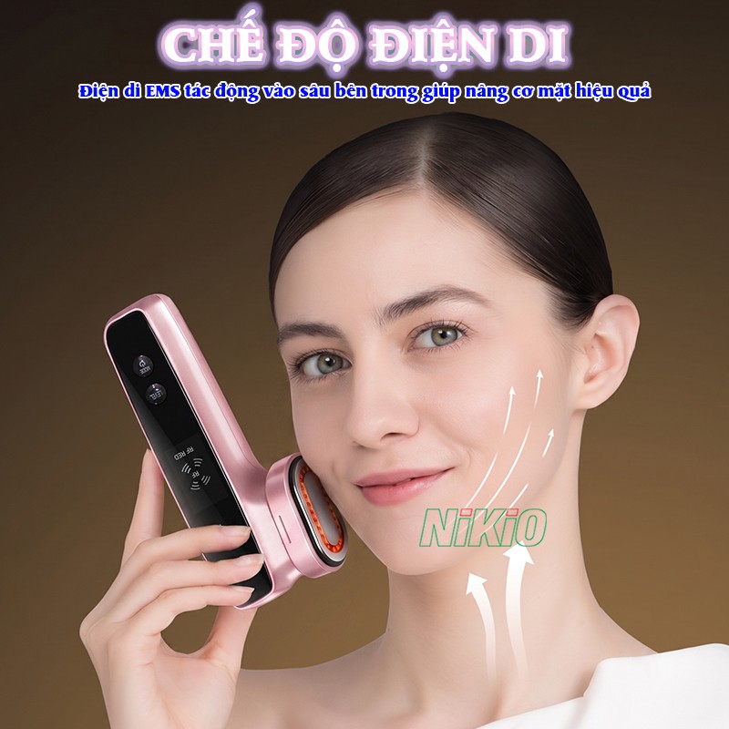 Máy massage mặt chế độ điện di Nikio NK-128