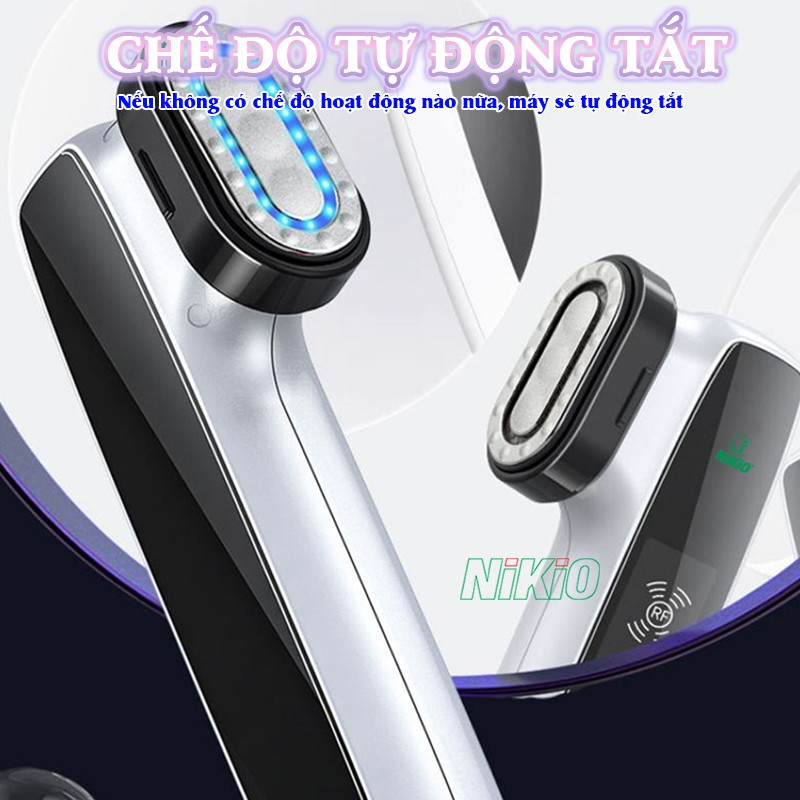 Máy massage mặt tự động tắt Nikio NK-128