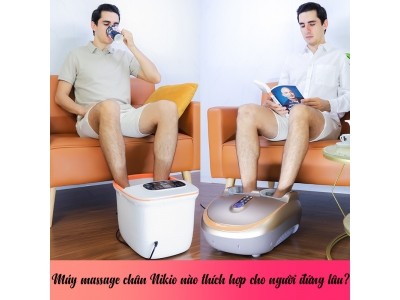 Máy massage chân Nikio nào thích hợp cho người đứng lâu?