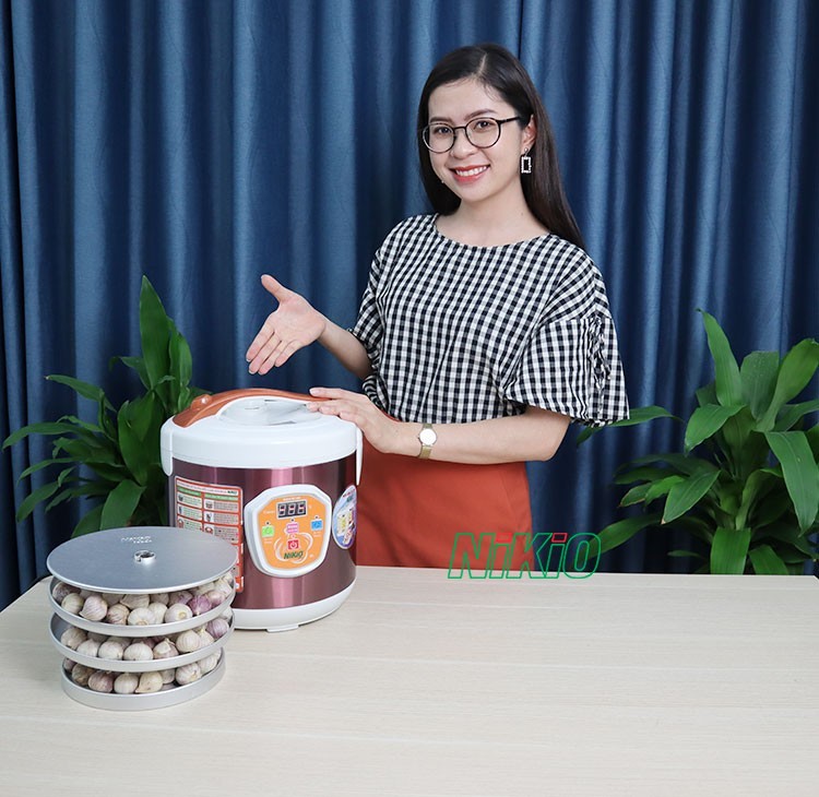 Nồi làm tỏi đen Nikio NK-686 giúp lên men tốt nên rất được tin dùng