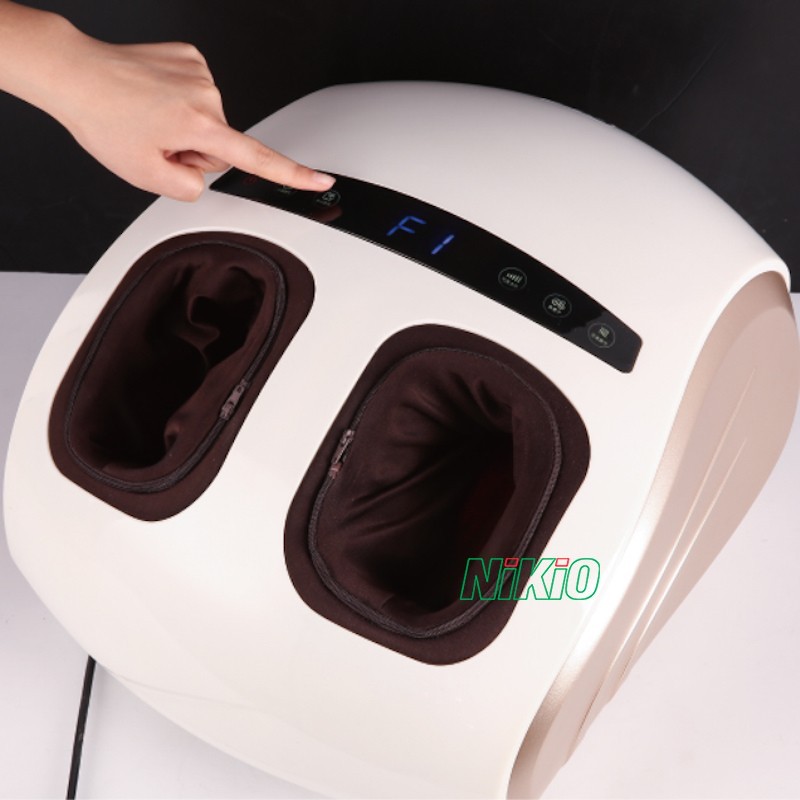 Máy massage chân Nikio NK-188 giúp chân giảm sưng phù, ngủ ngon giấc hơn