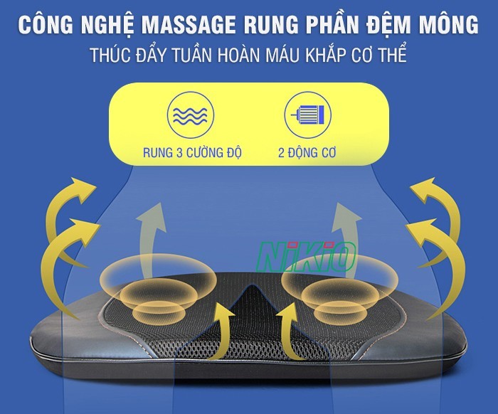 Đệm lưng ghế văn phòng rất cần thiết giảm tê mỏi cho dân văn phòng 