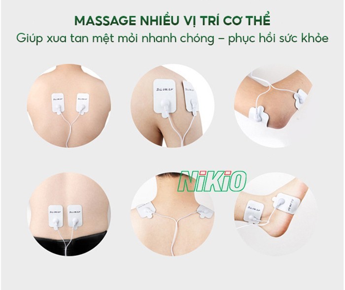 Dụng cụ đấm lưng Nikio NK-102 làm dịu cơn đau nhức mỏi cho người già 