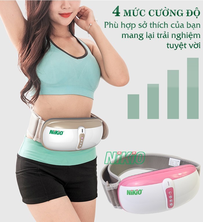 Máy đánh mỡ bụng Nikio NK-169DC đốt mỡ bằng tia hồng ngoại rất hiệu quả