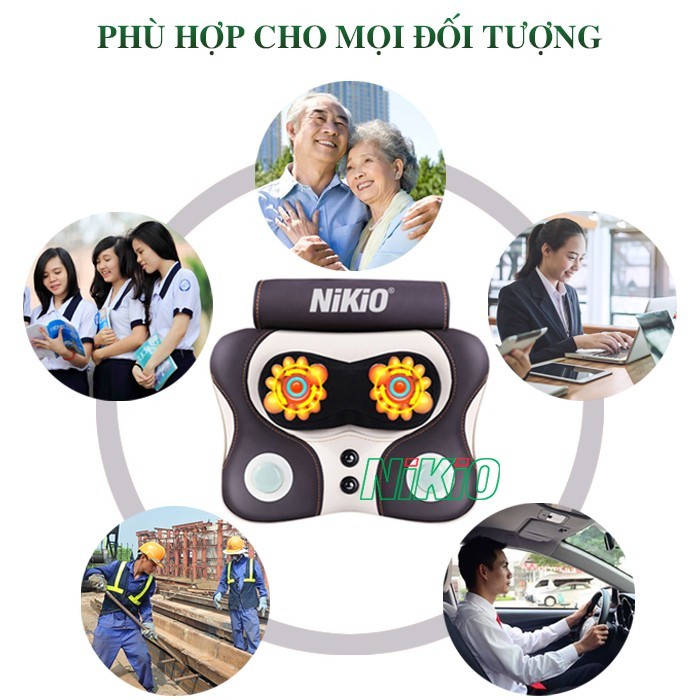Máy massage đặc trị giảm đau vai gáy rất phù hợp với mọi đối tượng 