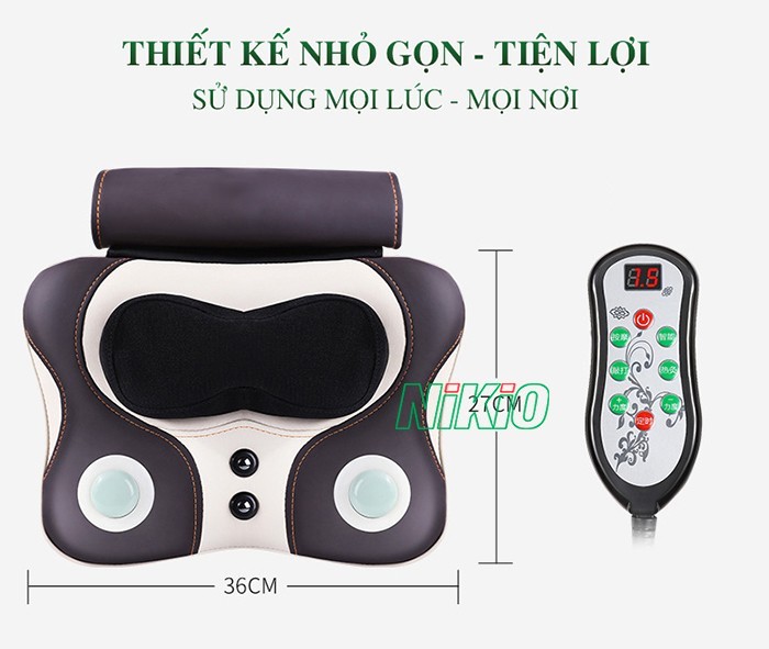 Máy mát xa cổ chính hãng nên mua tại địa chỉ uy tín, được bảo hành bảo dưỡng 