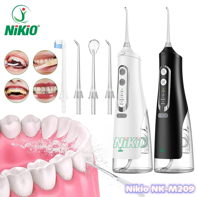 Máy tăm nước giúp loại bỏ mảng bám và vi khuẩn tích tụ lâu ngày