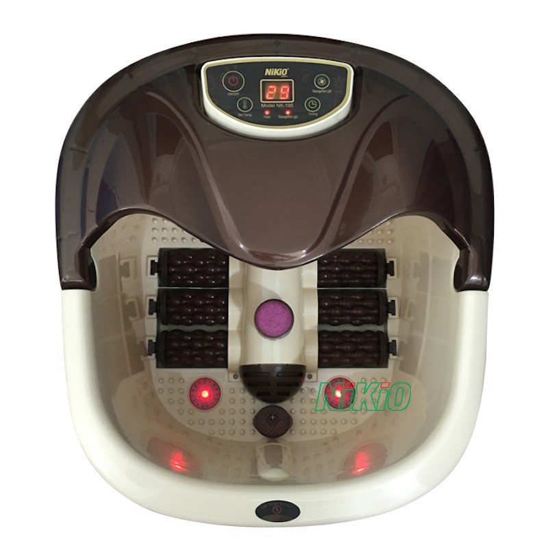 Bồn ngâm chân Nikio NK-195 giúp tuần hoàn máu giảm căng cơ bắp chân