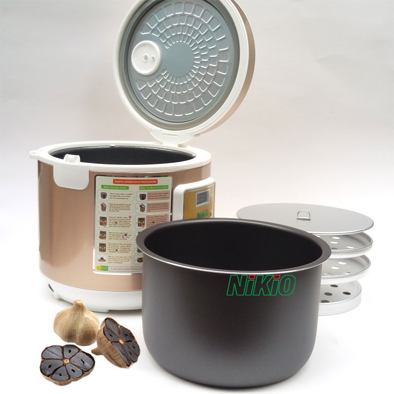 Máy làm tỏi đen Nikio Nk - 688 có khả năng lưu trữ chương trình nấu tiện lợi 