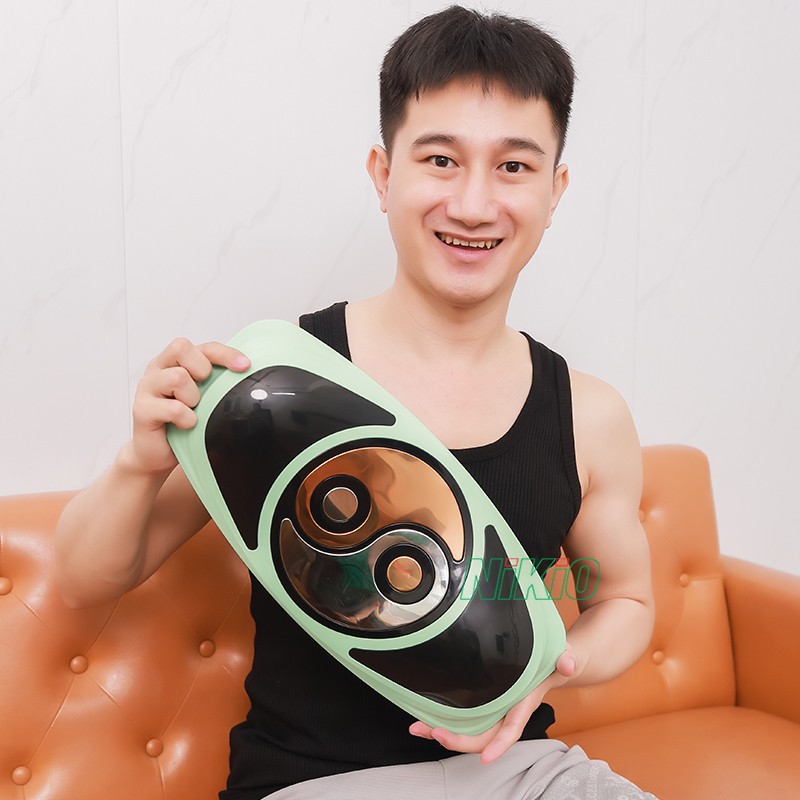 Máy massage lưng Nikio NK-159 thiết kế gọn nhẹ