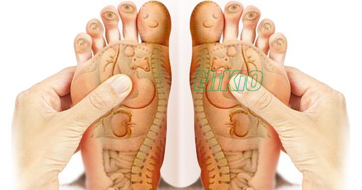 Máy massage chân Nikio chính hãng