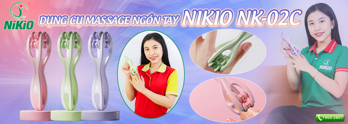 Dụng cụ massage Nikio NK-02C