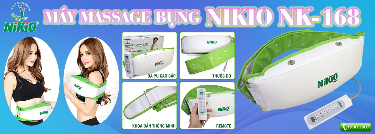 Máy massage bụng Nikio NK-168