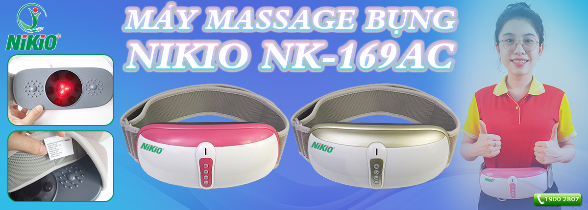 Máy massage bụng Nikio NK-169AC