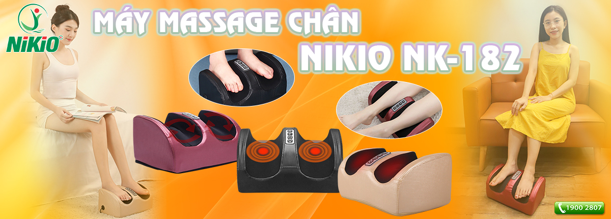 Máy massage chân Nikio NK-182