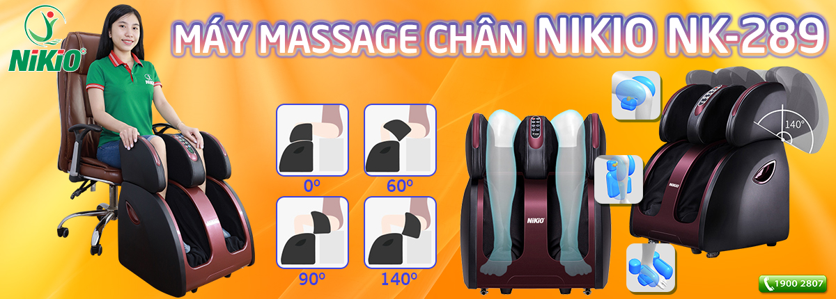 Máy massage chân Nikio NK-289
