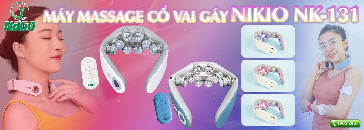 Máy massage cổ vai gáy Nikio NK-131