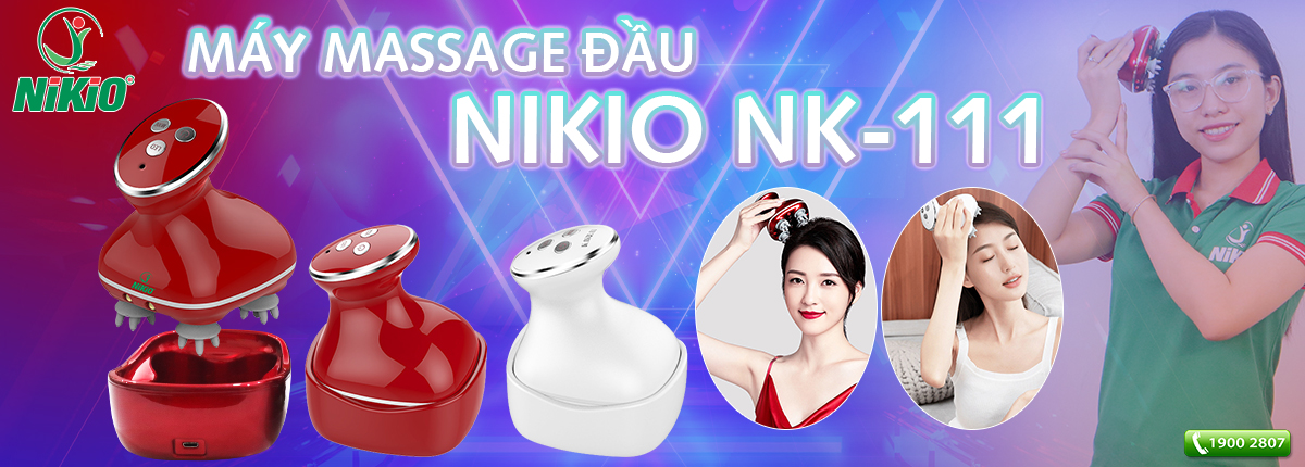 Máy massage đầu Nikio NK-111