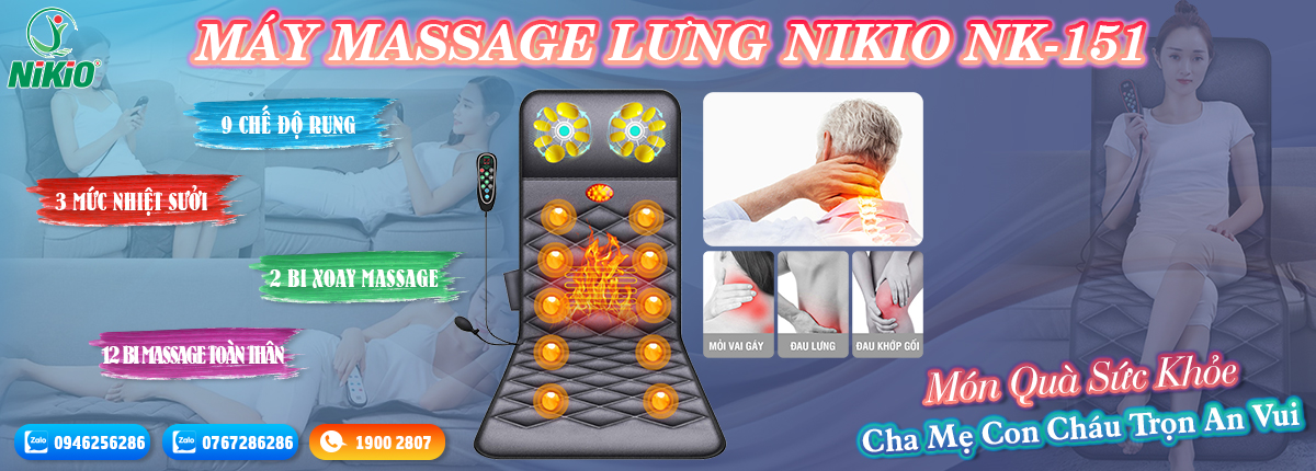 máy massage lưng