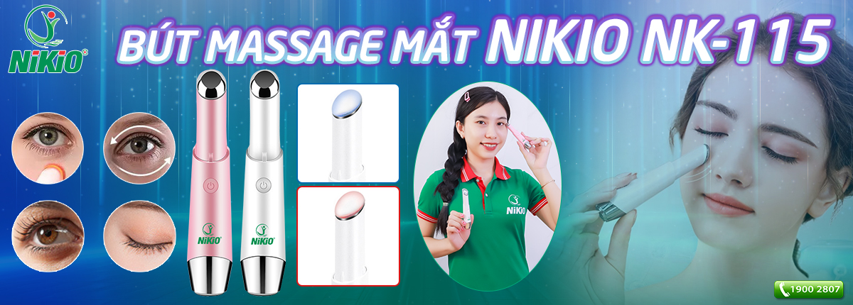 Máy massage mắt Nikio NK-115