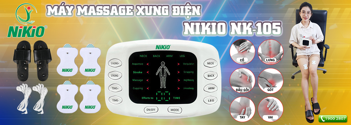  Máy massage xung điện Nikio NK-105