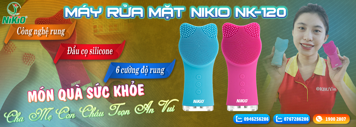Máy massage mặt Nikio NK-120