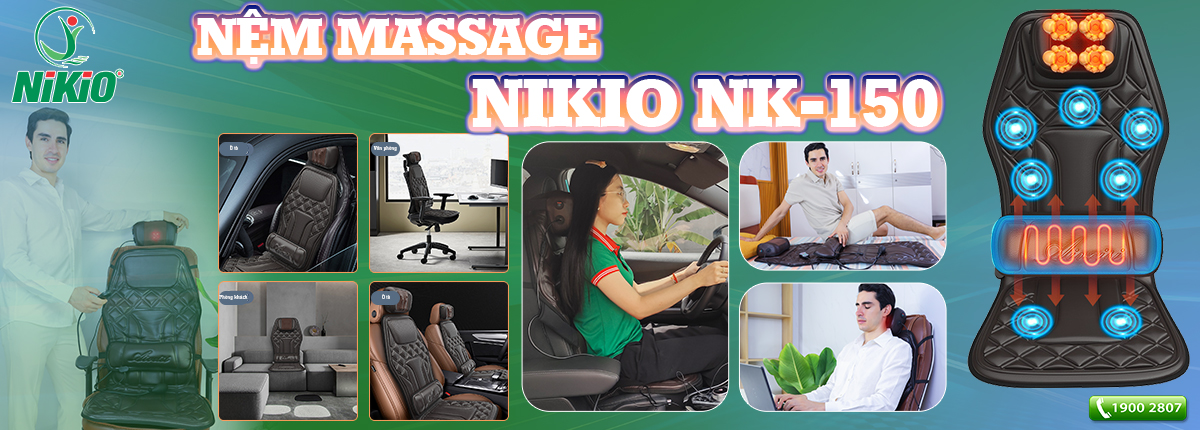Ghế massage toàn thân Nikio NK-150